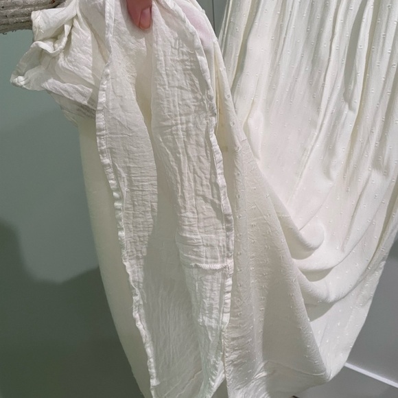 Sim & Sam sleeveless embroidered maxi dress fully lined size Medium - Picture 7 of 10